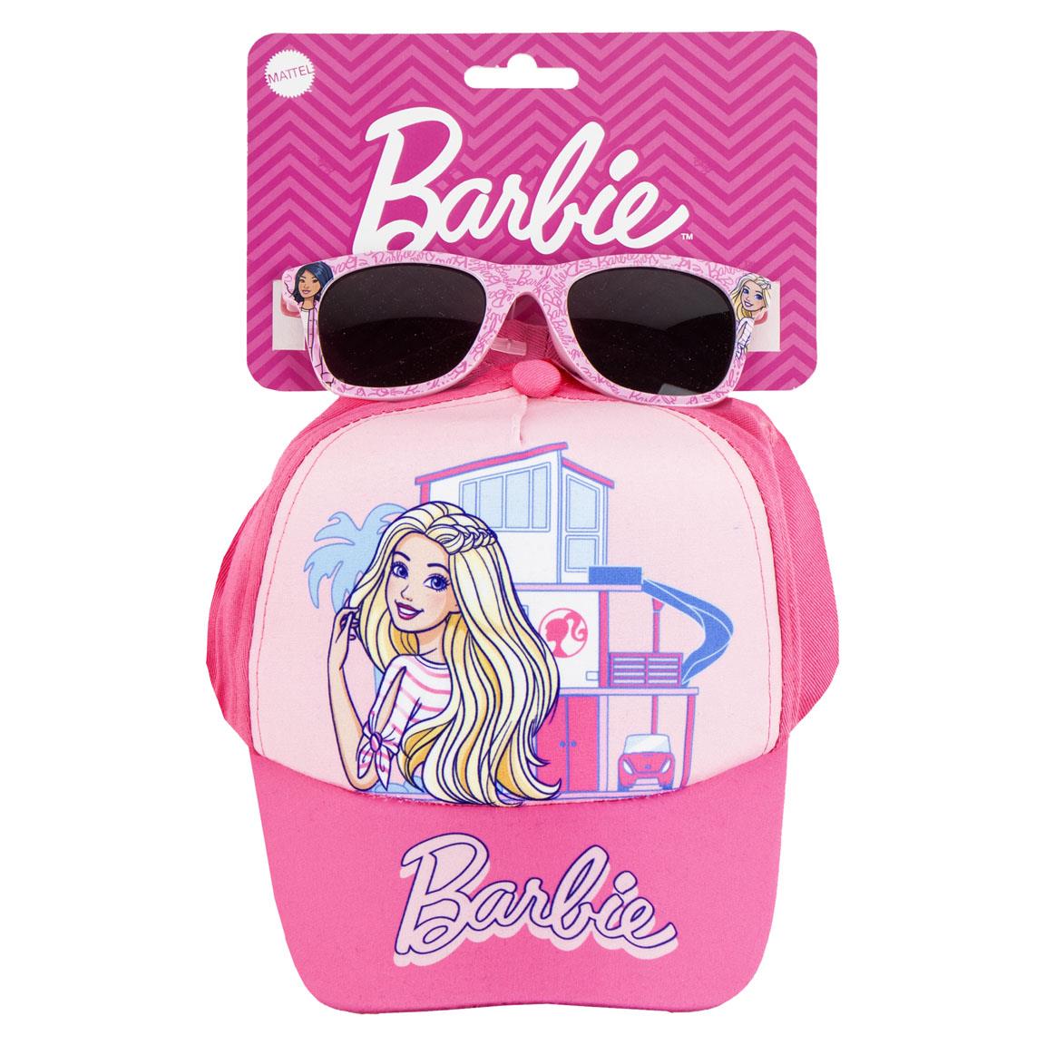 Gorra set gafas de sol barbie
