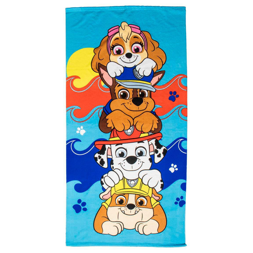 Toalla set saquito paw patrol