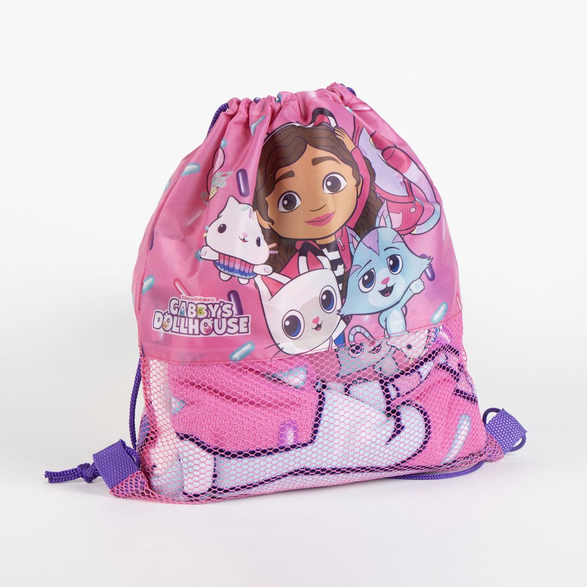 Toalla set saquito gabby´s dollhouse