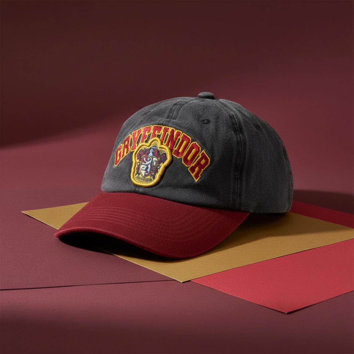 Gorra visera curva adulto harry potter gryffindor