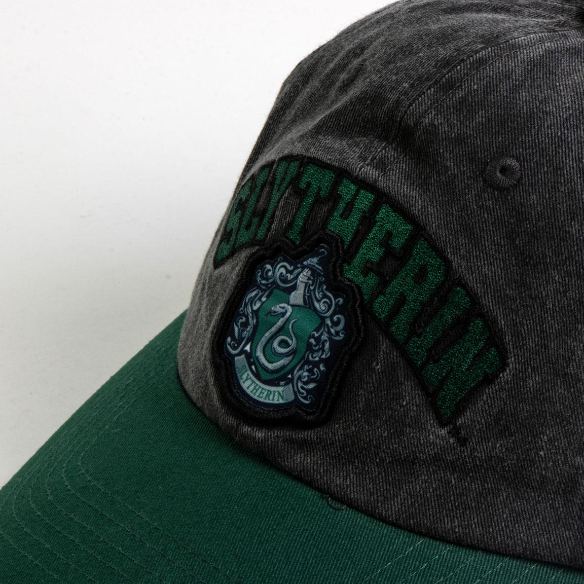 Gorra visera curva adulto harry potter slytherin