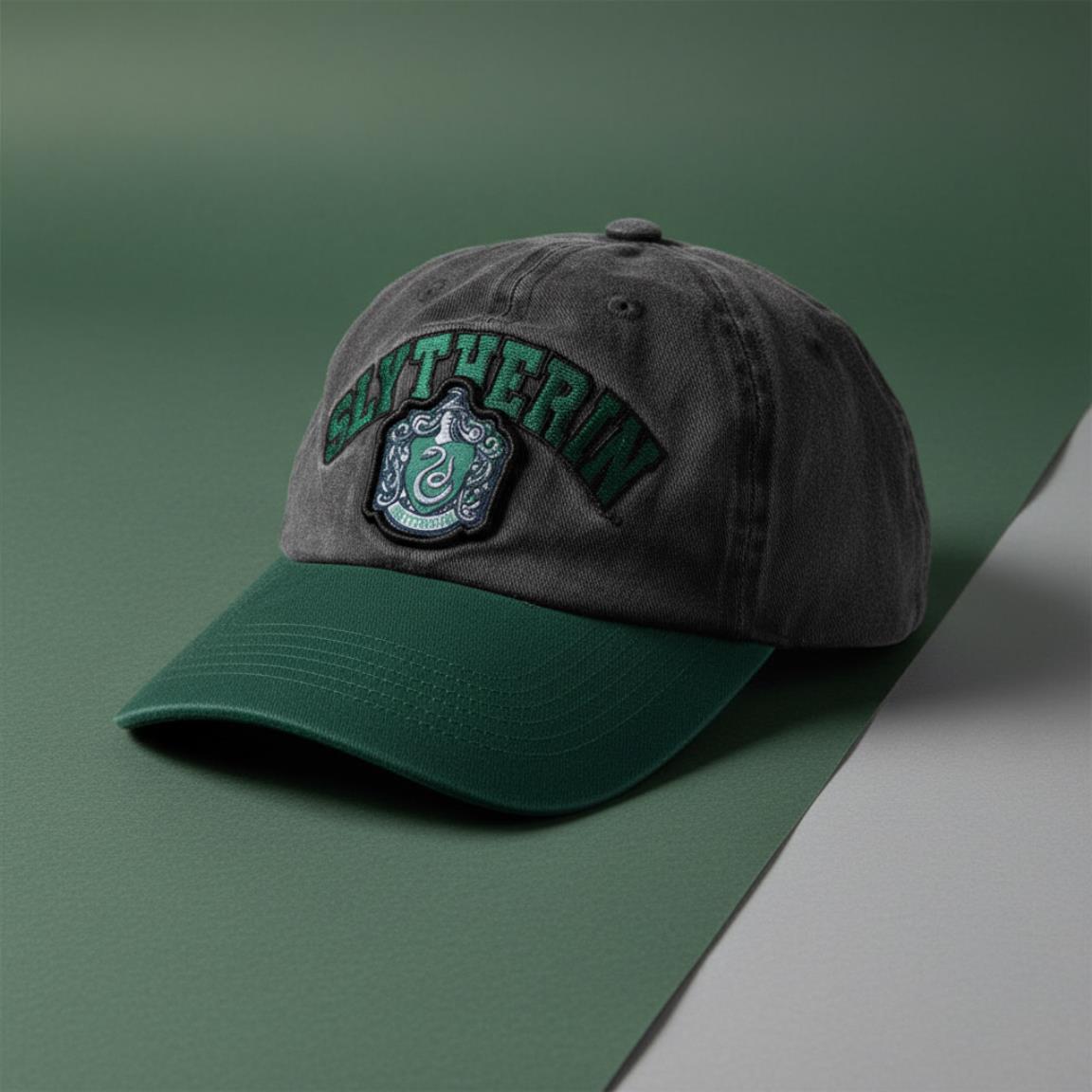 Gorra visera curva adulto harry potter slytherin
