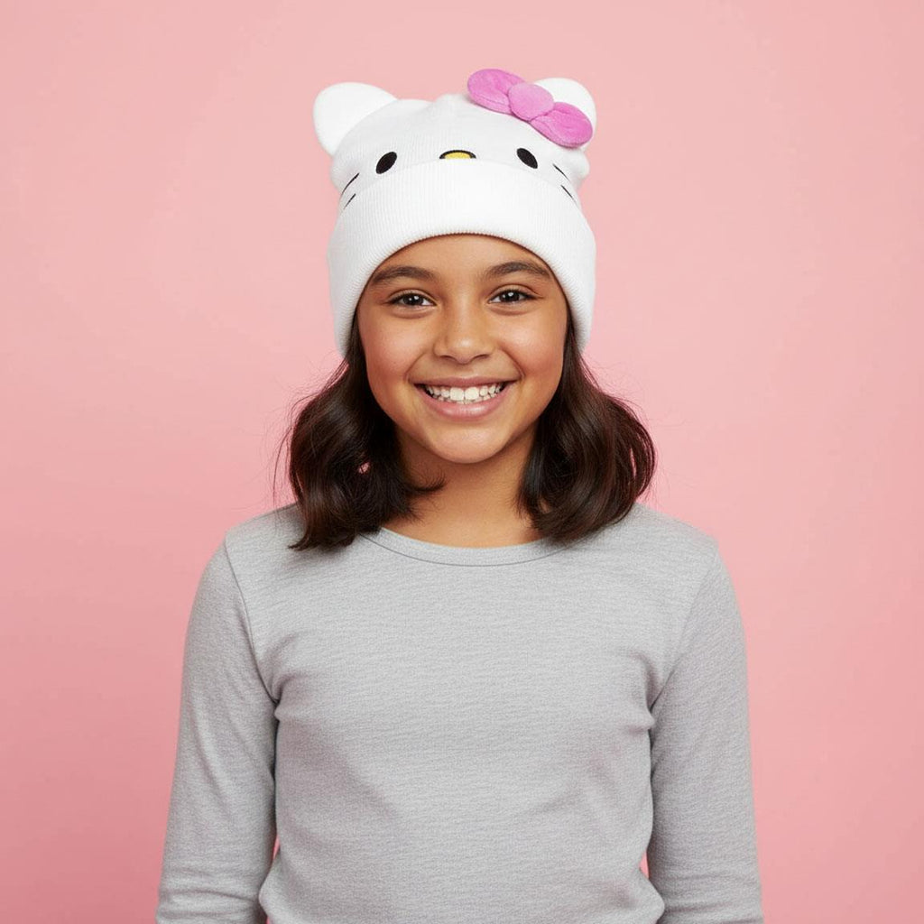 Gorro punto hello kitty