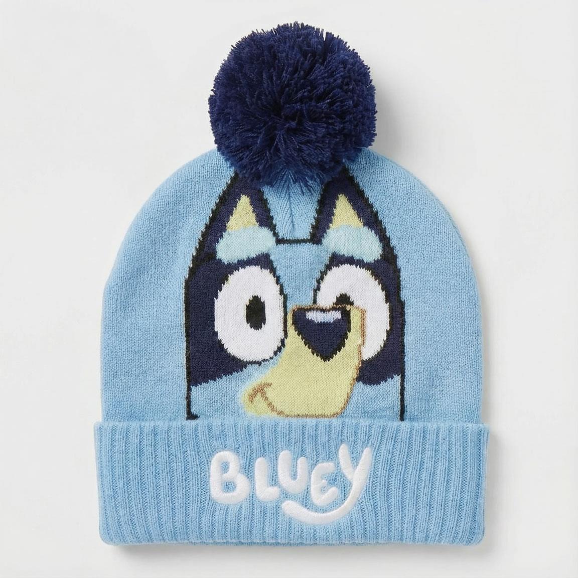 Conjunto 3 piezas bufanda bluey