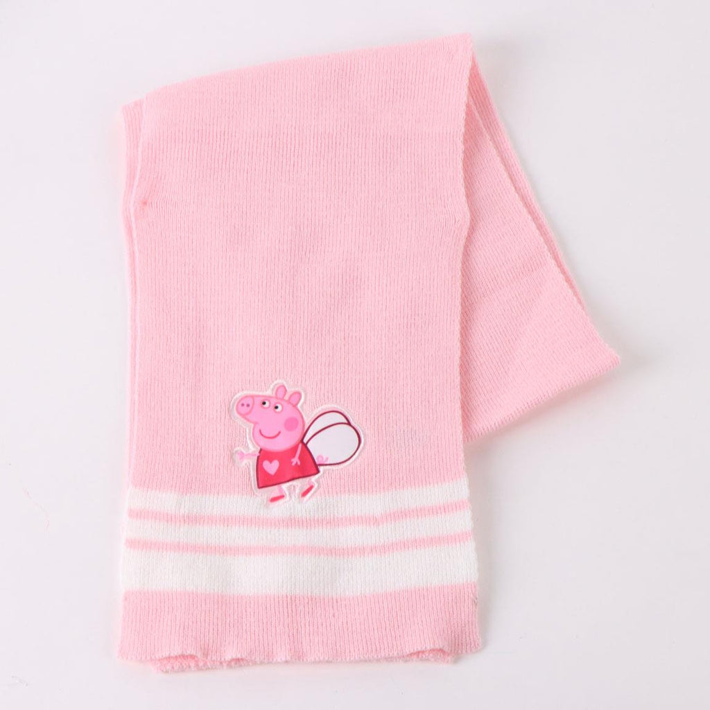 Conjunto 3 piezas bufanda peppa pig
