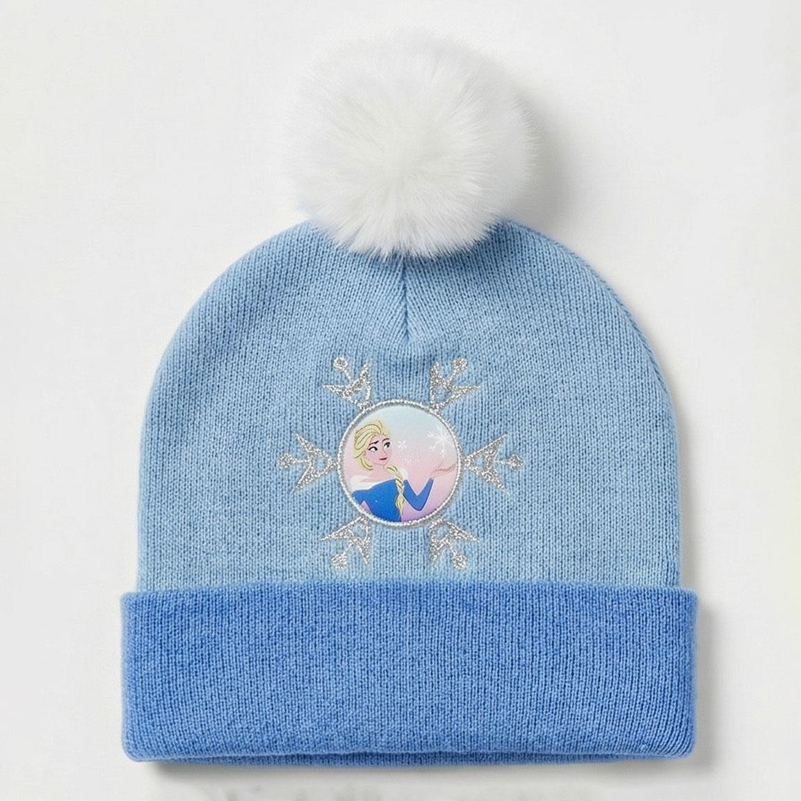 Conjunto 3 piezas bufanda frozen