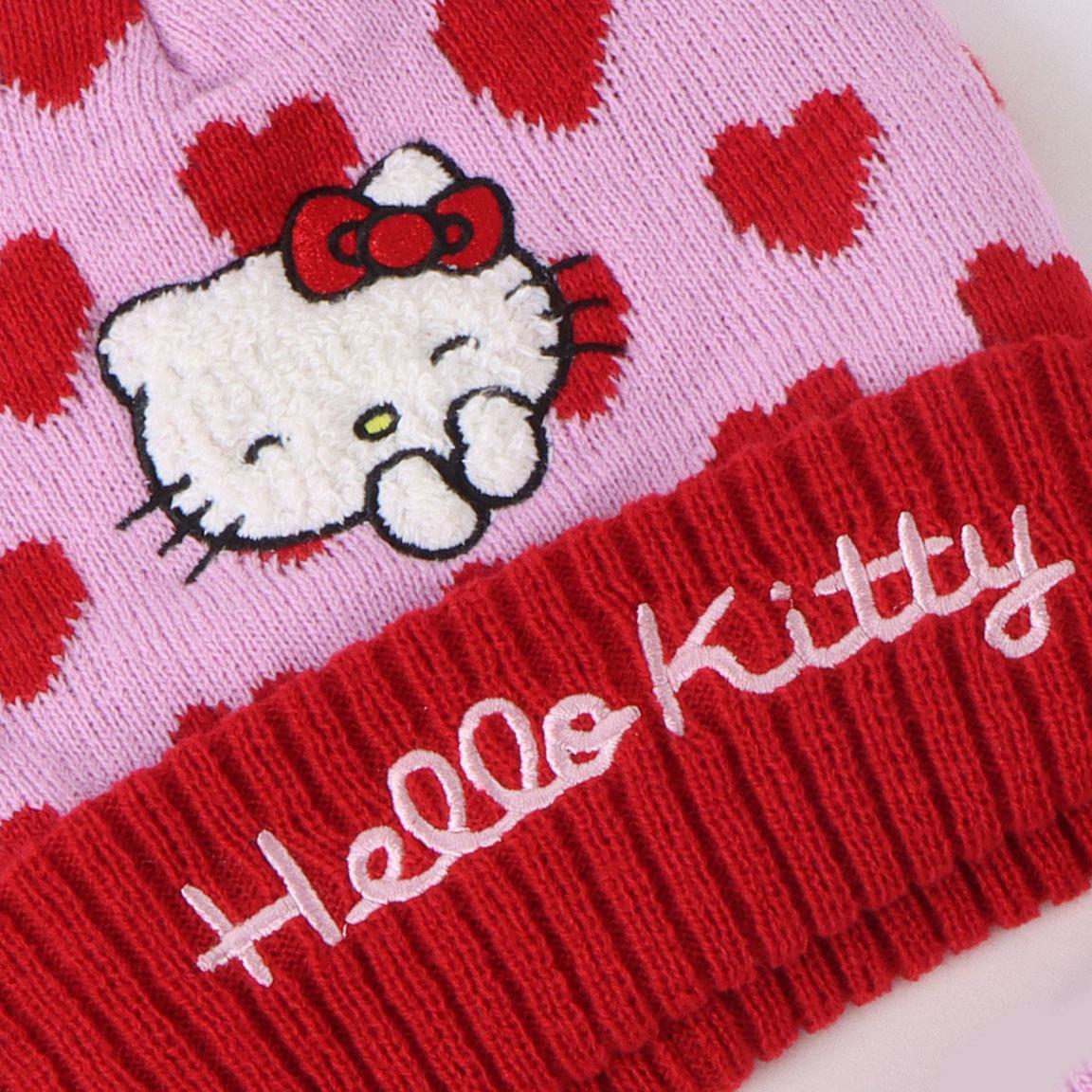 Conjunto 3 piezas bufanda hello kitty