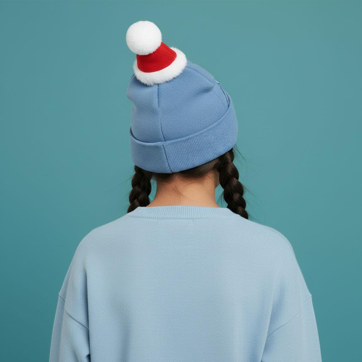 Gorro punto christmas stitch