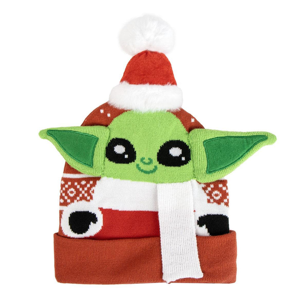 Gorro punto christmas the mandalorian