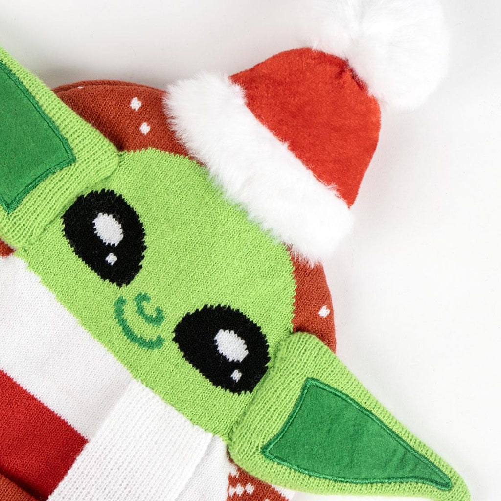 Gorro punto christmas the mandalorian