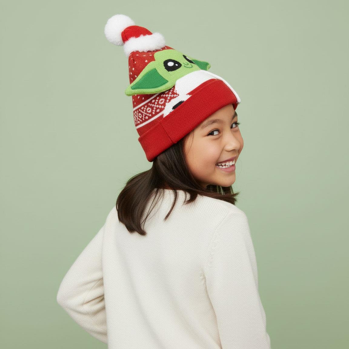 Gorro punto christmas the mandalorian