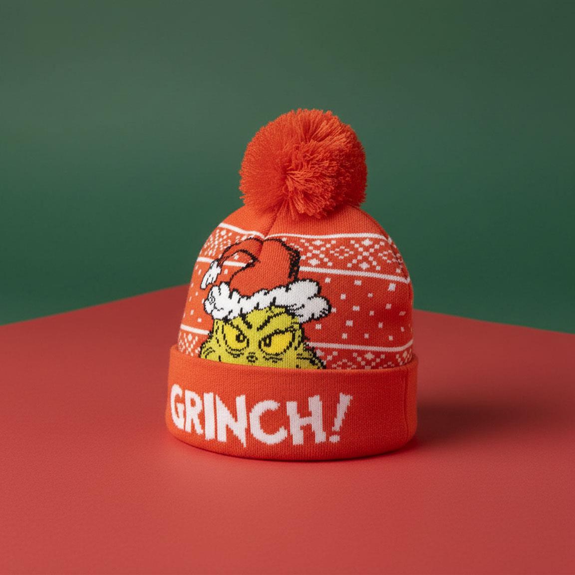 Gorro punto christmas the grinch