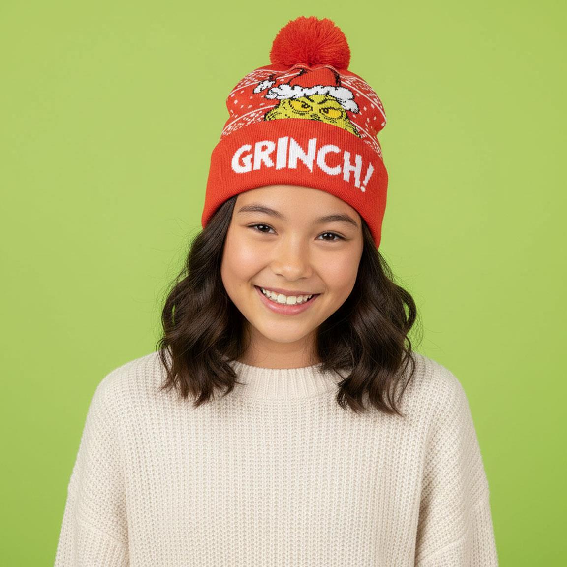 Gorro punto christmas the grinch