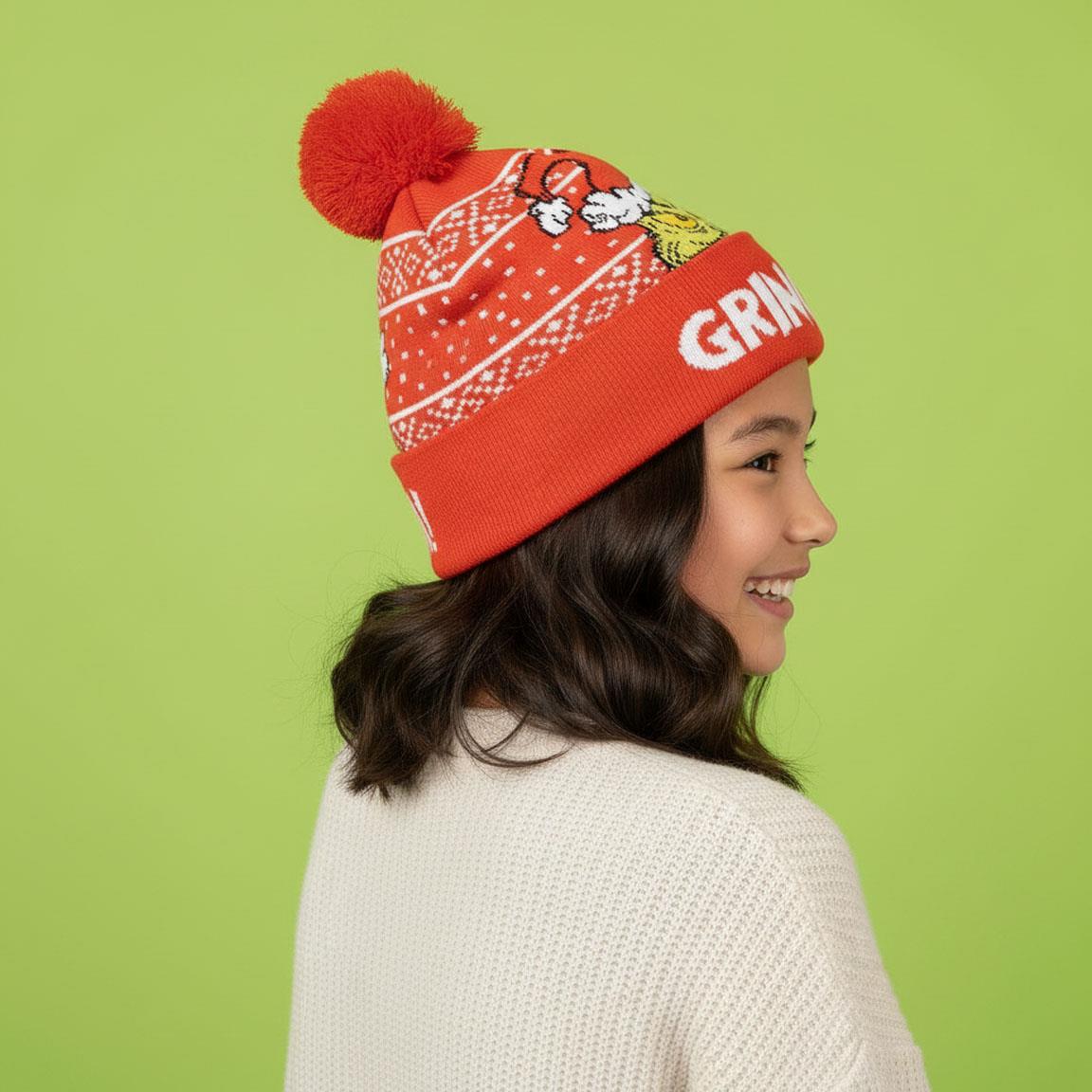 Gorro punto christmas the grinch