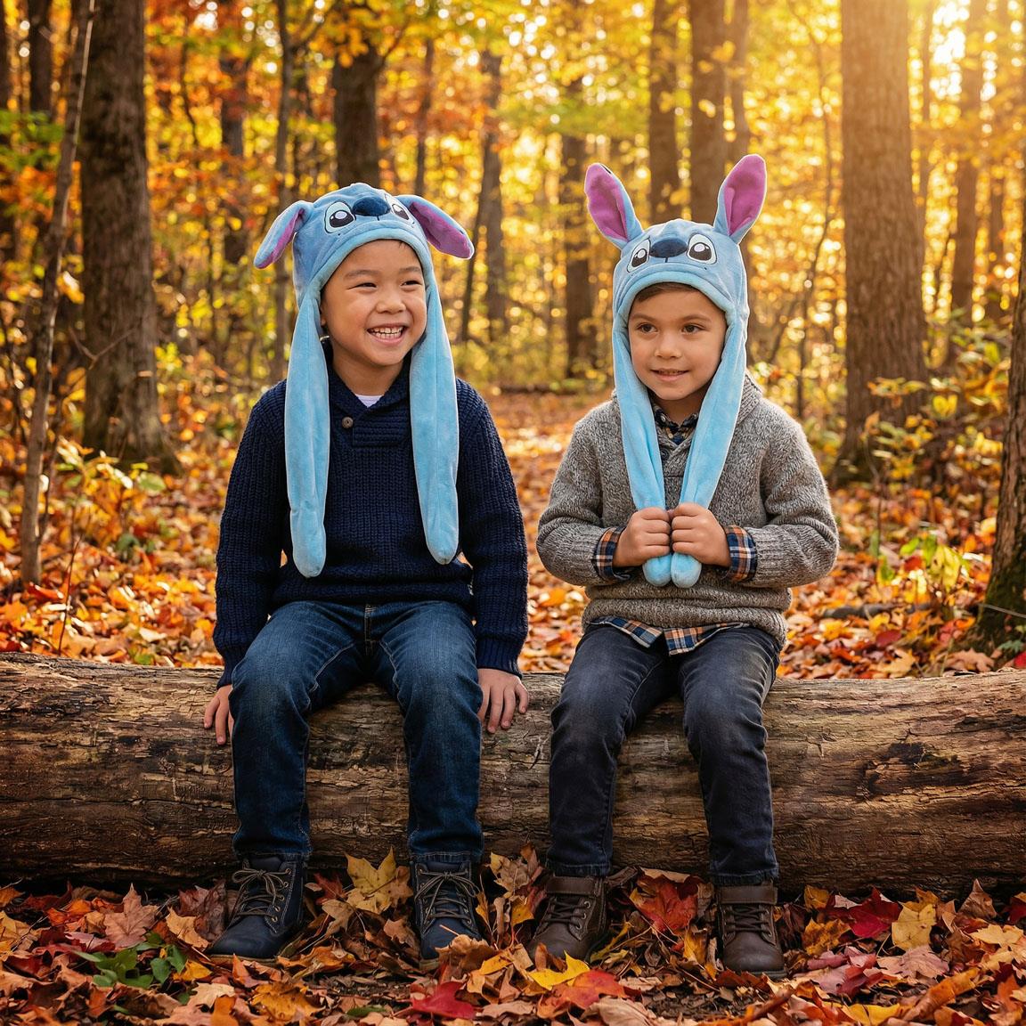 Gorro punto aplicaciones stitch