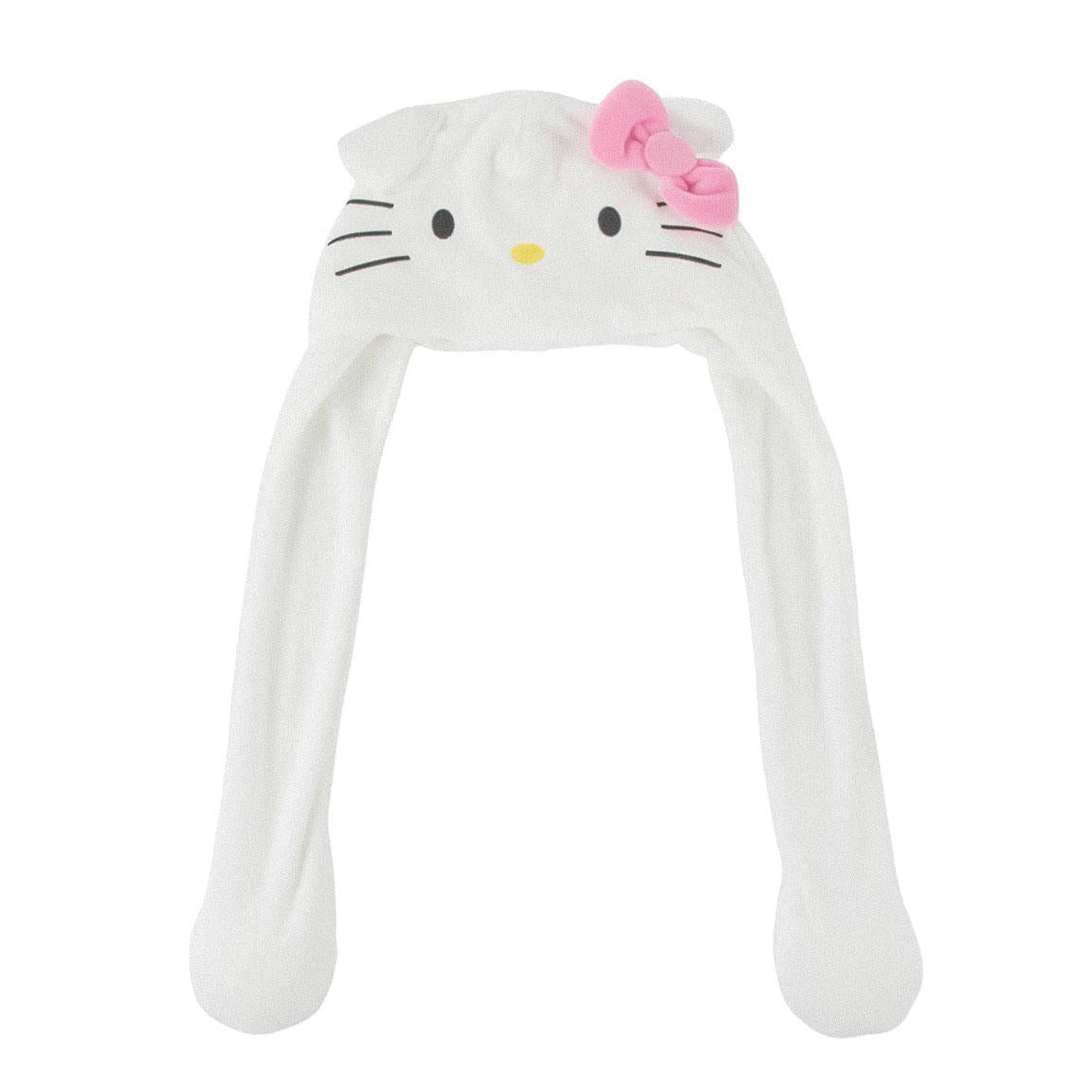 Gorro punto aplicaciones hello kitty