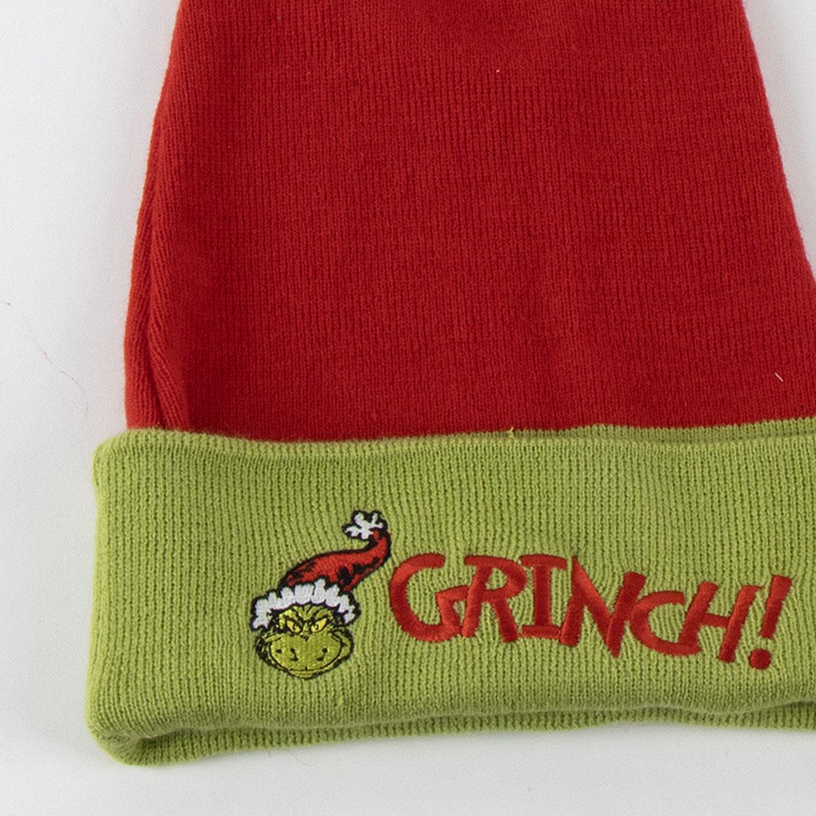 Gorro punto navideño the grinch