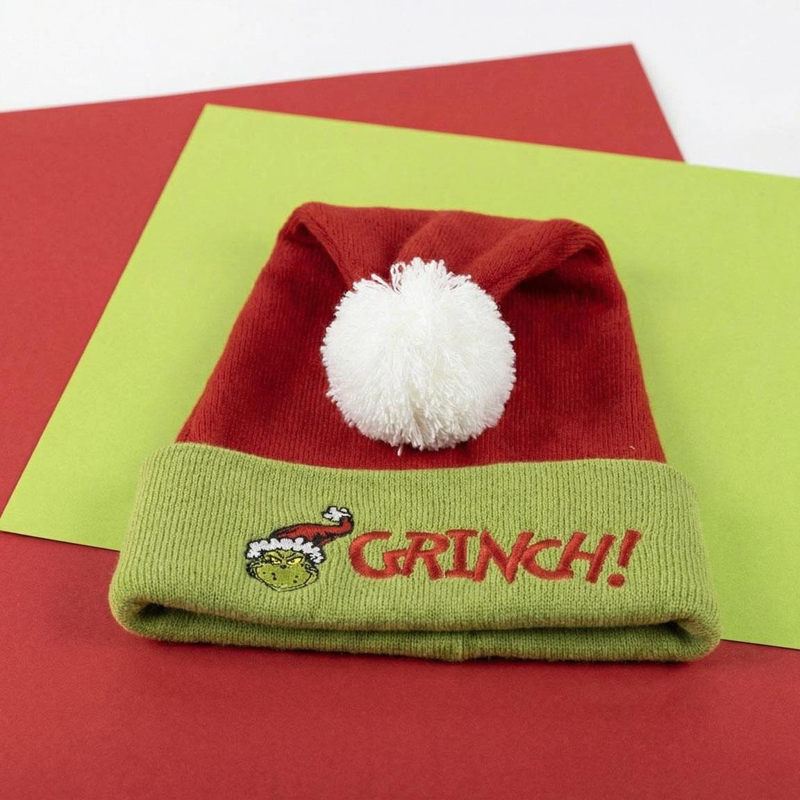 Gorro punto navideño the grinch