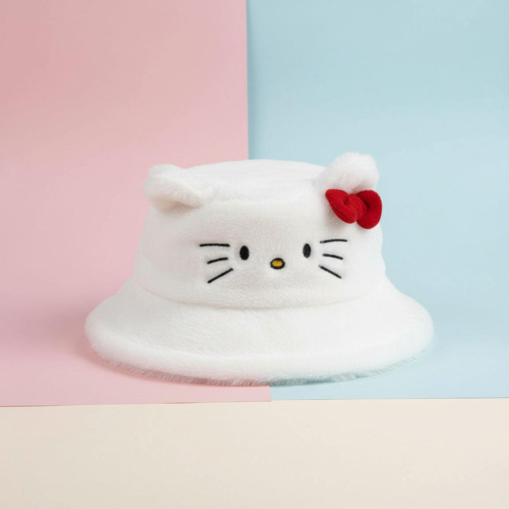 Gorro pescador pelo hello kitty