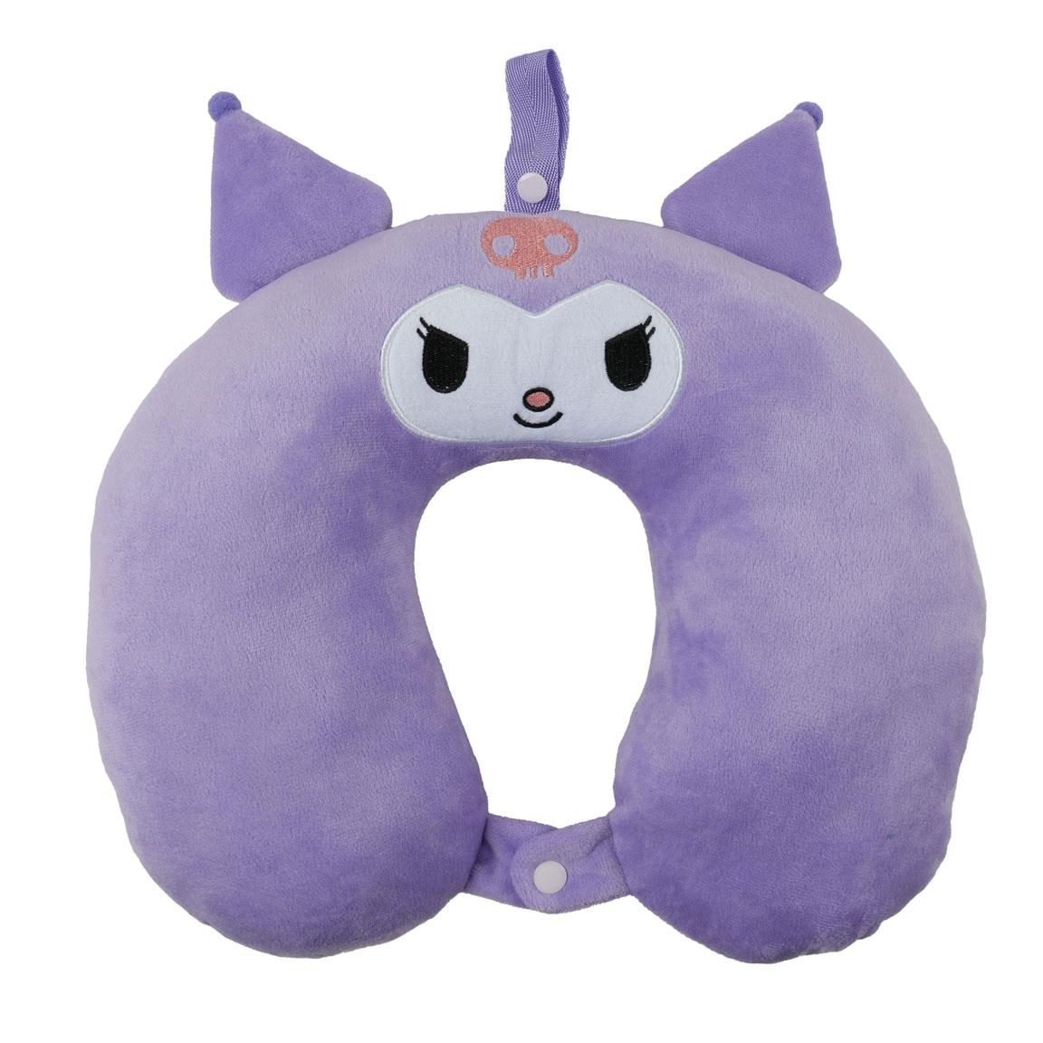 Cojin con aplicaciones viaje hello kitty kuromi