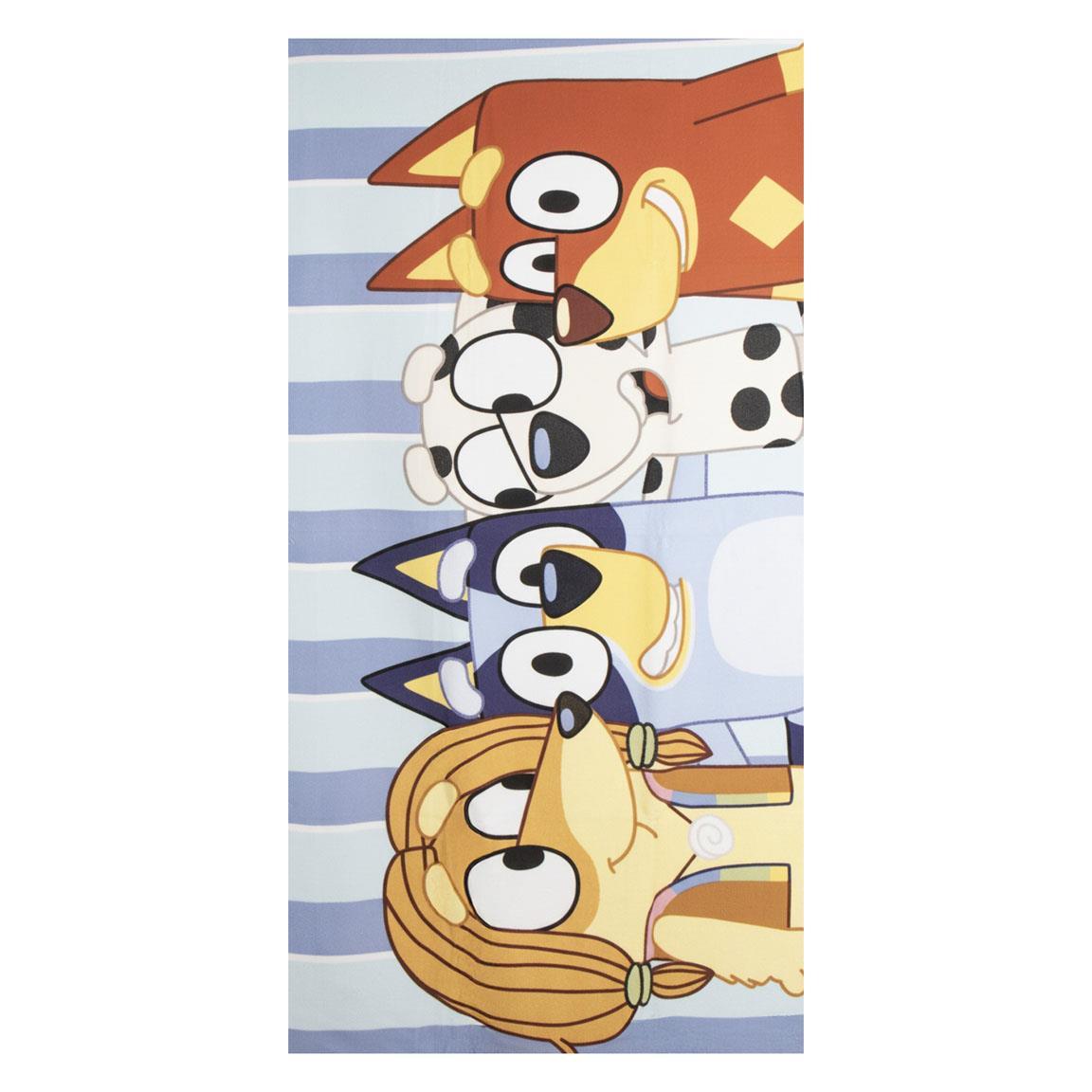 Toalla microfibra bluey