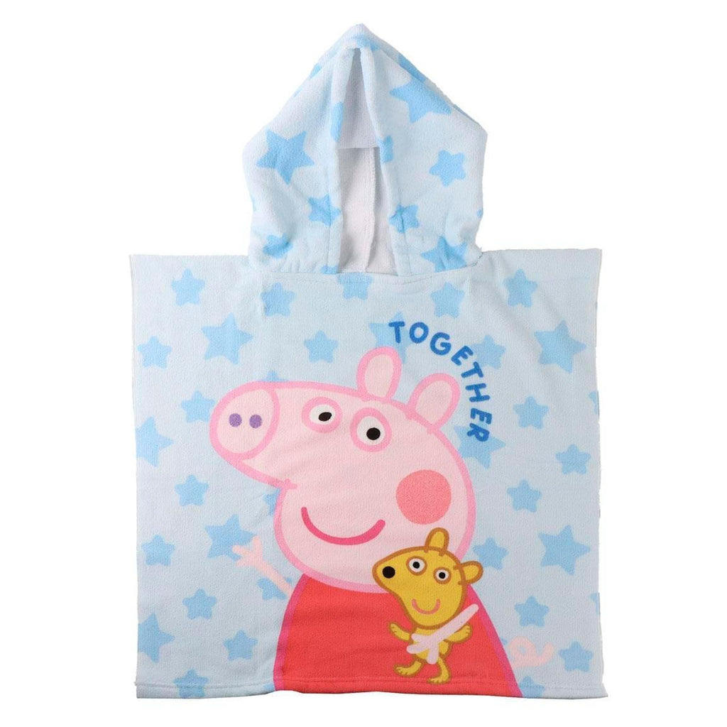 Poncho microfibra peppa pig