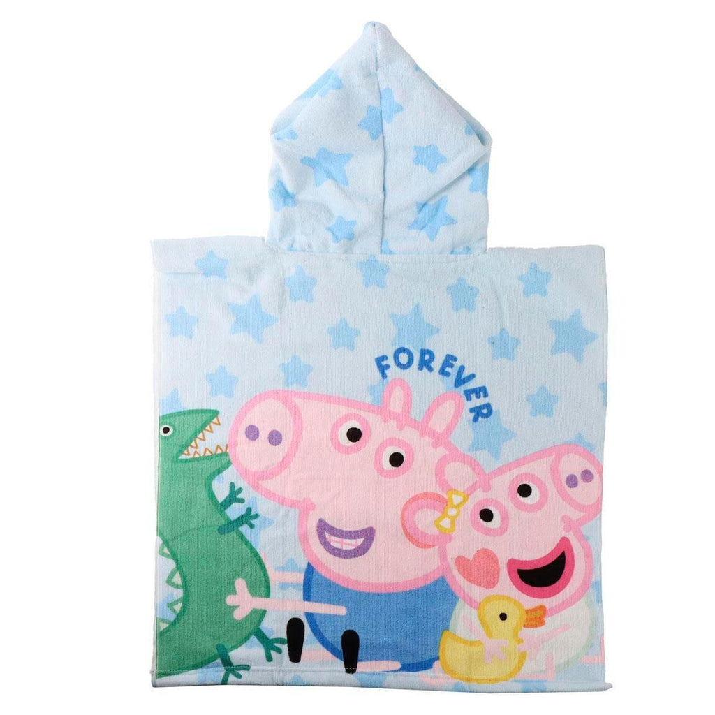 Poncho microfibra peppa pig