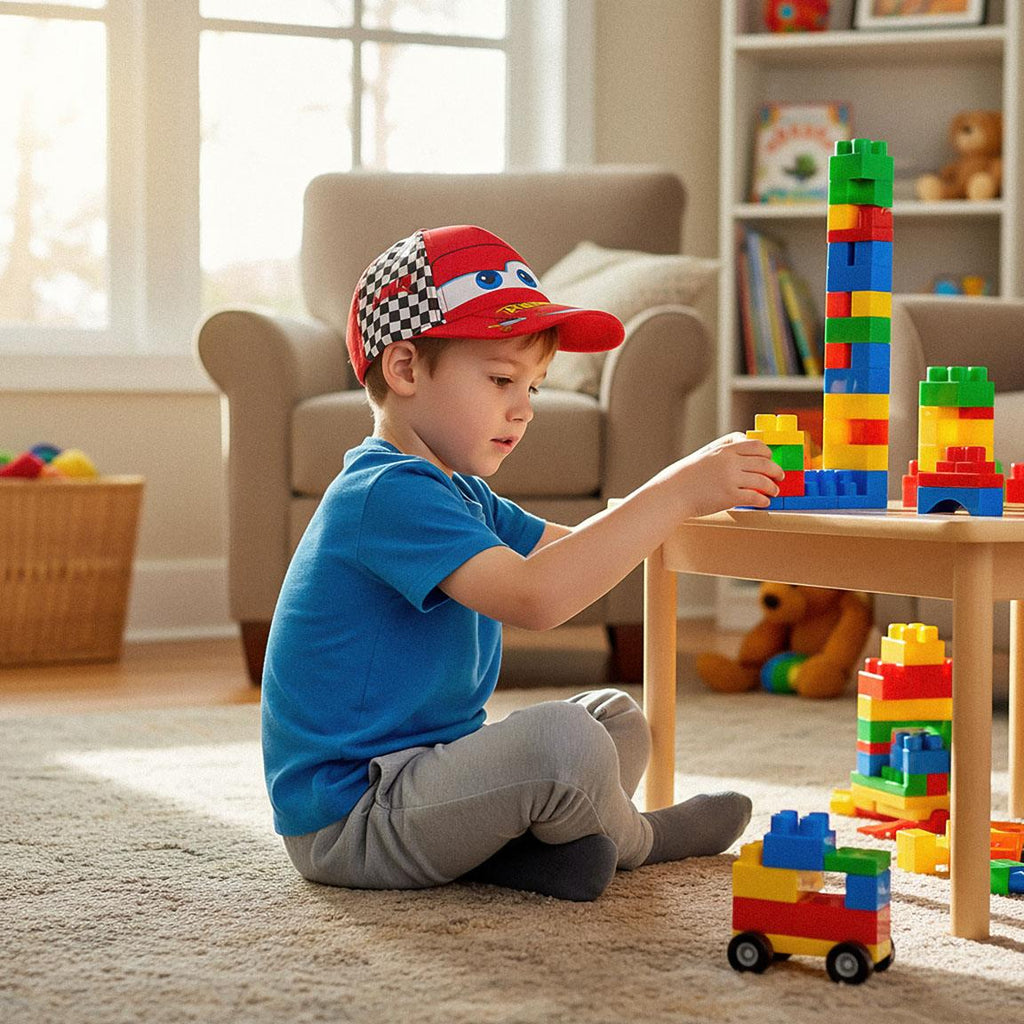 Gorra visera curva cars