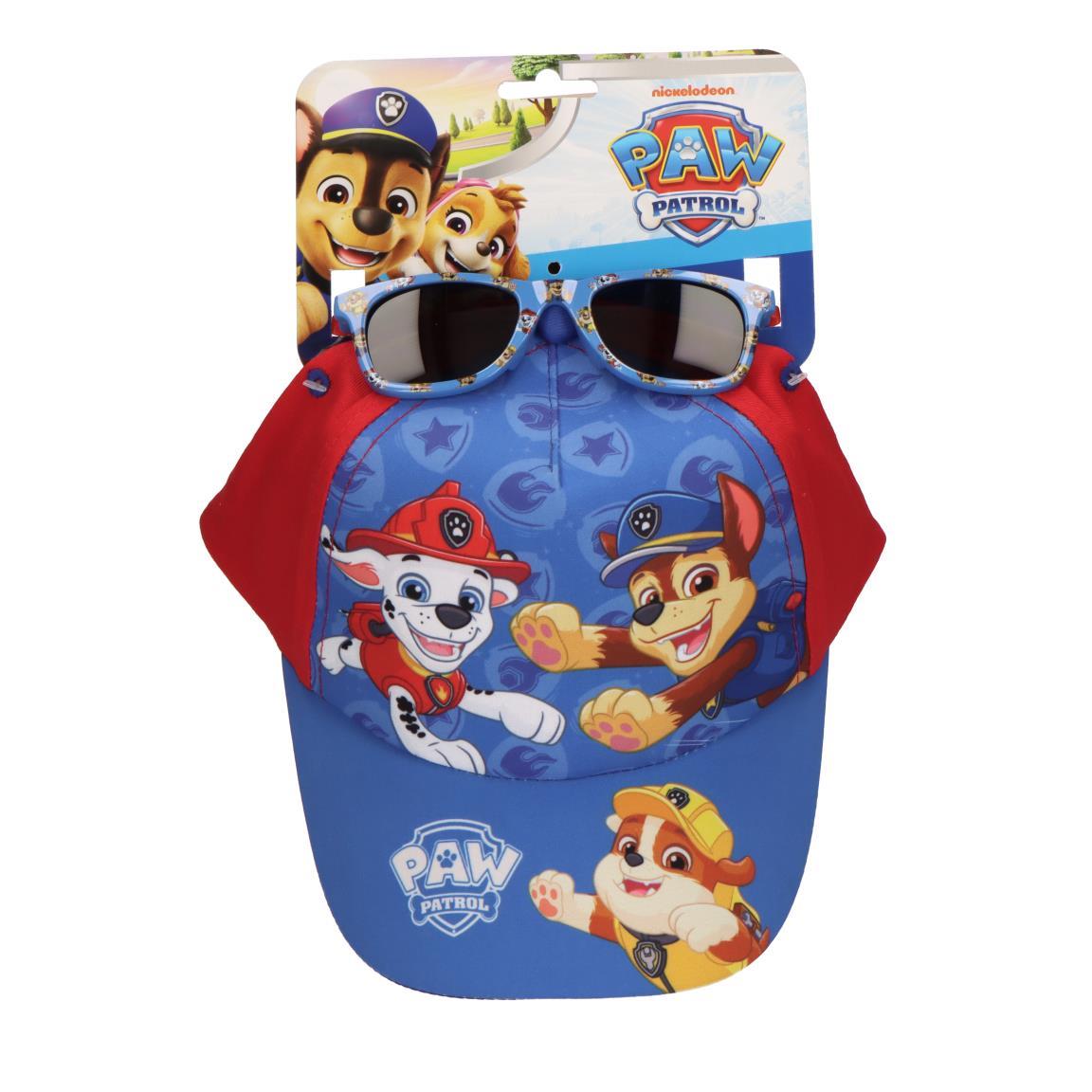 Gorra set gafas de sol paw patrol