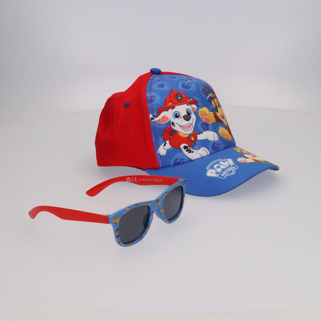 Gorra set gafas de sol paw patrol