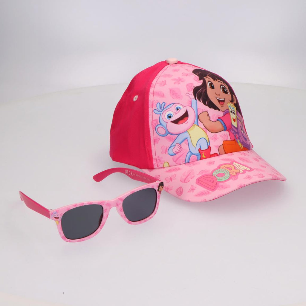 Gorra set gafas de sol dora la exploradora