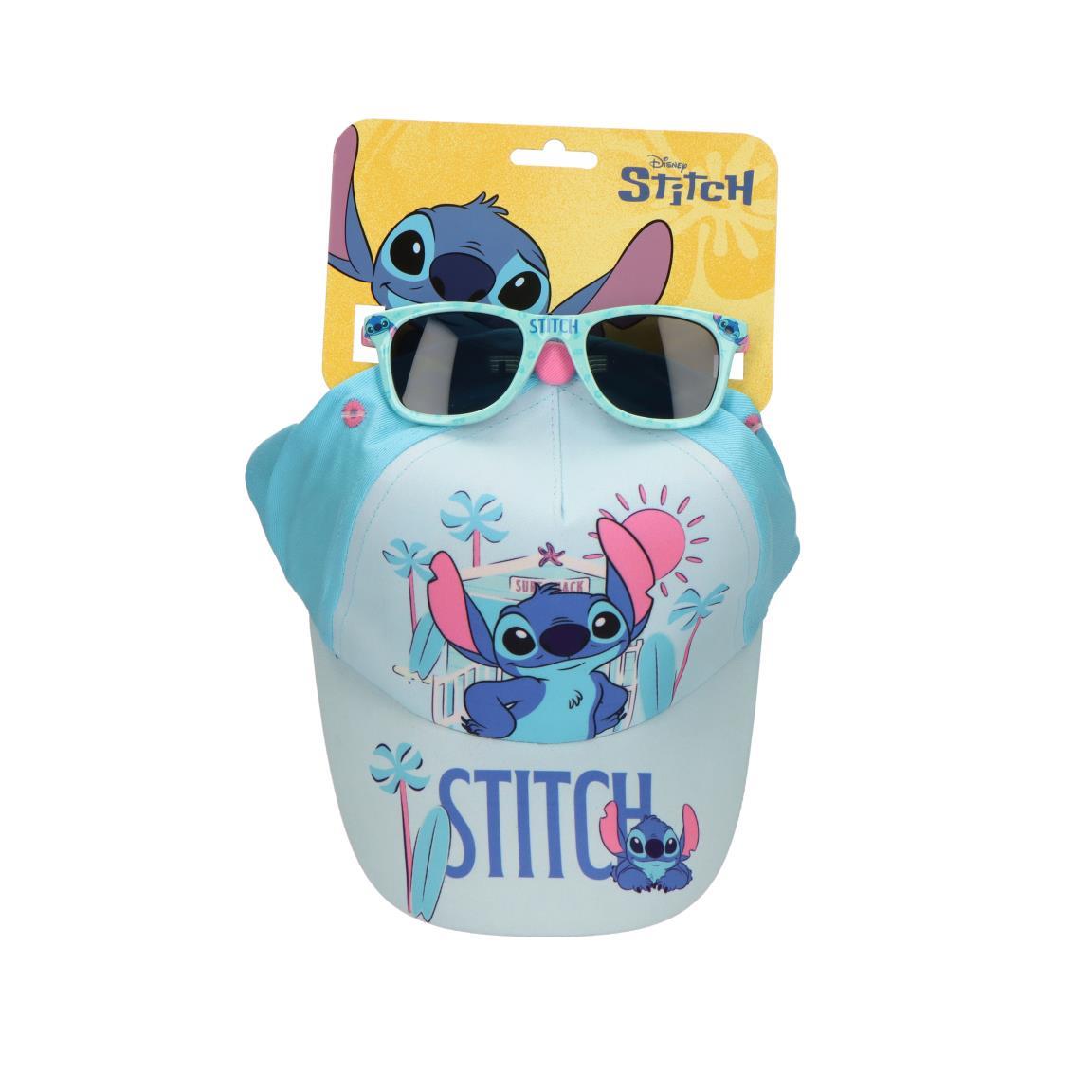 Gorra set gafas de sol stitch