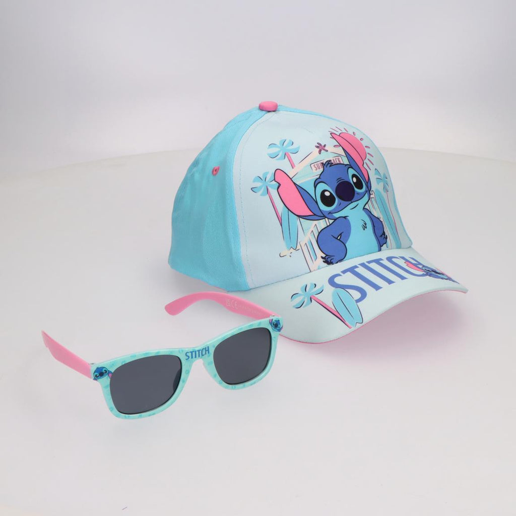 Gorra set gafas de sol stitch