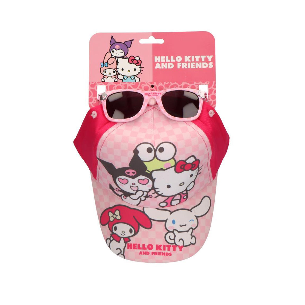 Gorra set gafas de sol hello kitty