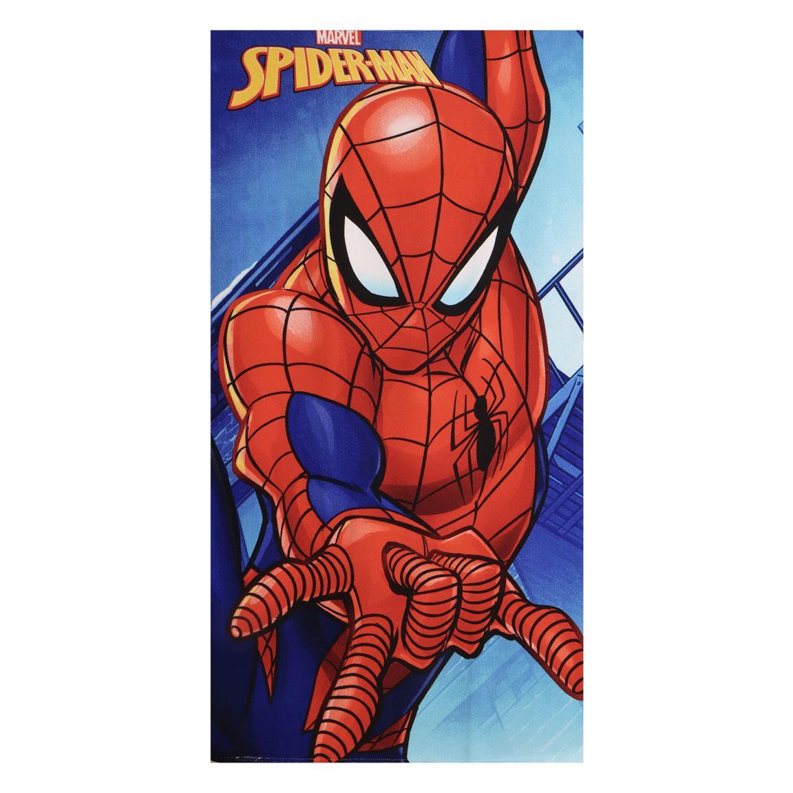 Toalla microfibra spiderman