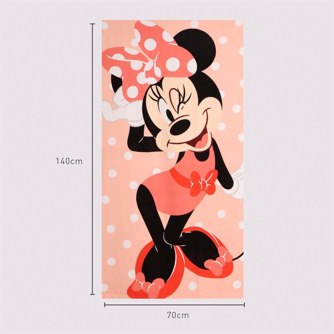 Toalla microfibra minnie