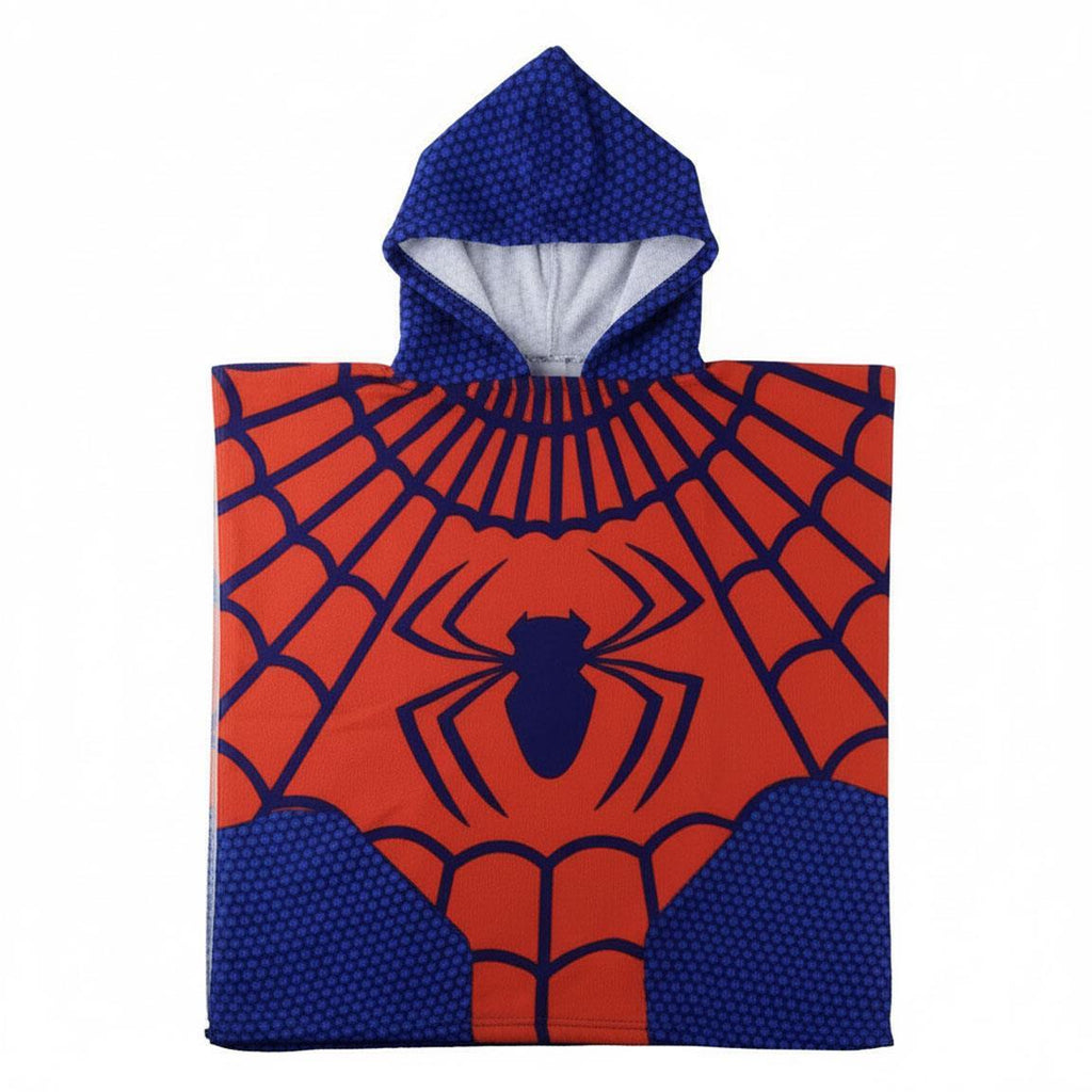 Poncho microfibra spiderman