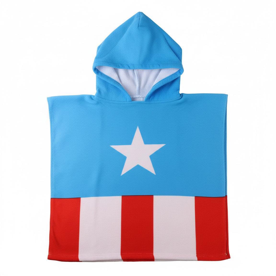Poncho microfibra avengers