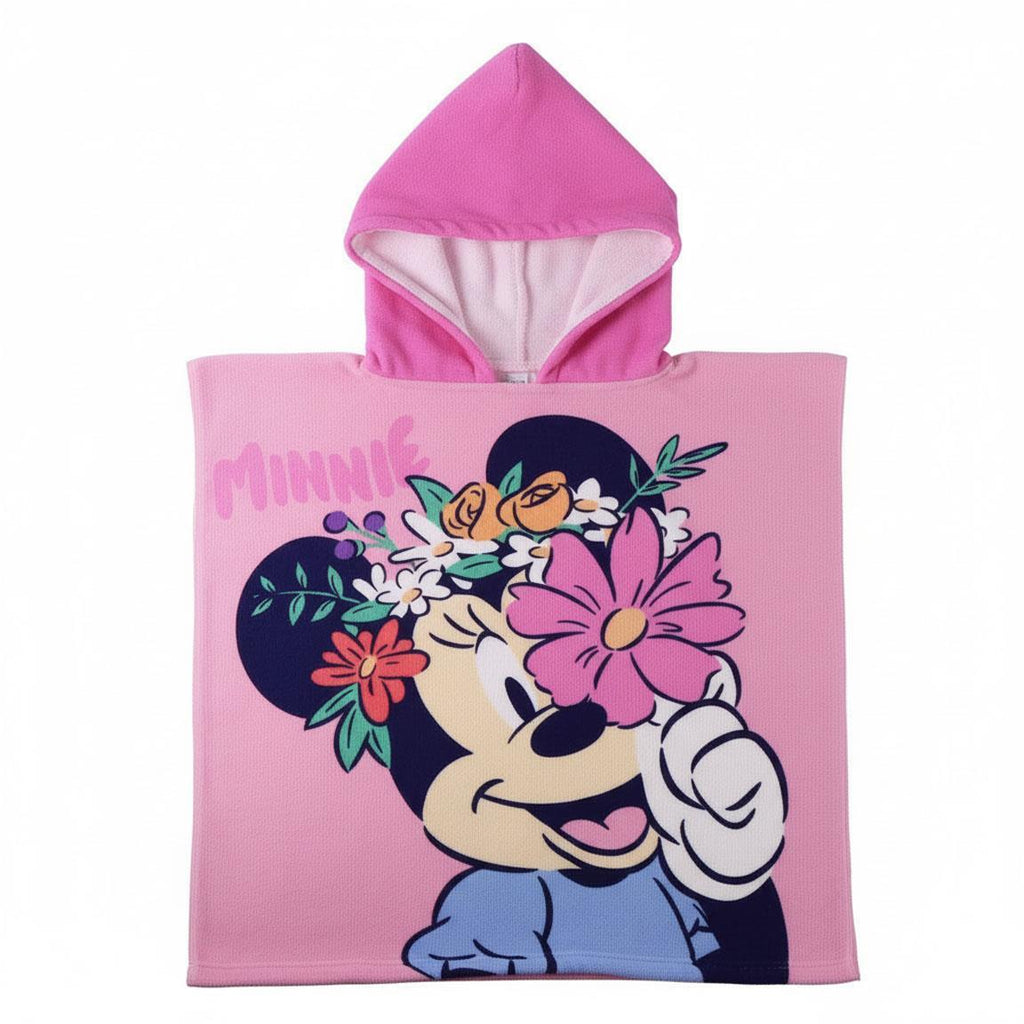 Poncho microfibra minnie