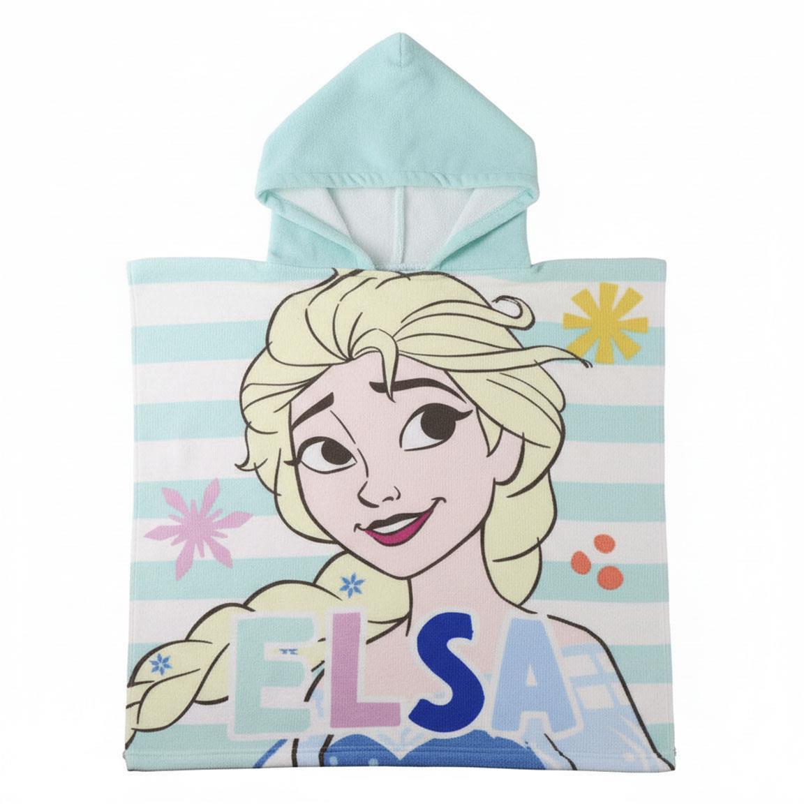 Poncho microfibra frozen