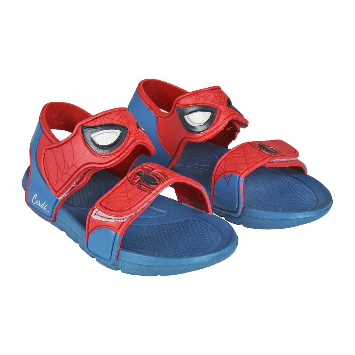 Sandalias playa spiderman