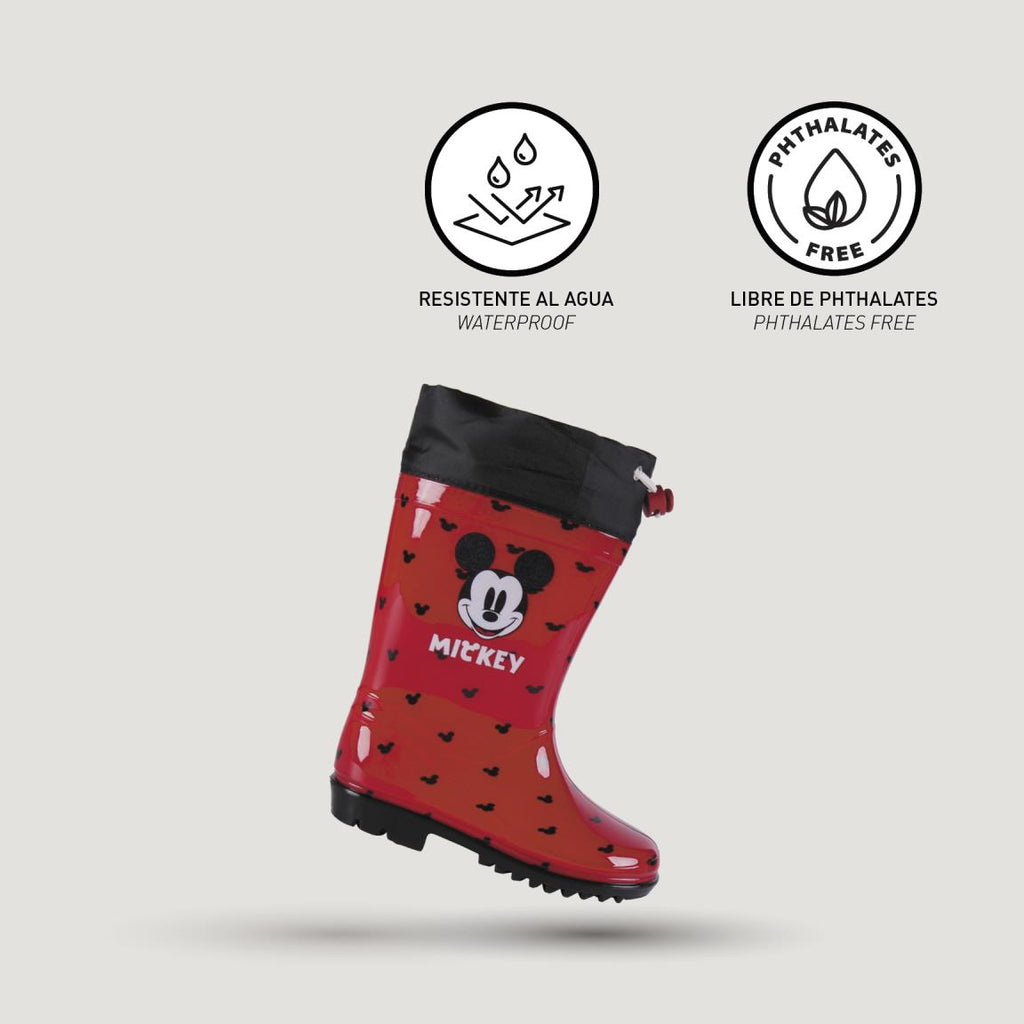 Botas lluvia pvc mickey