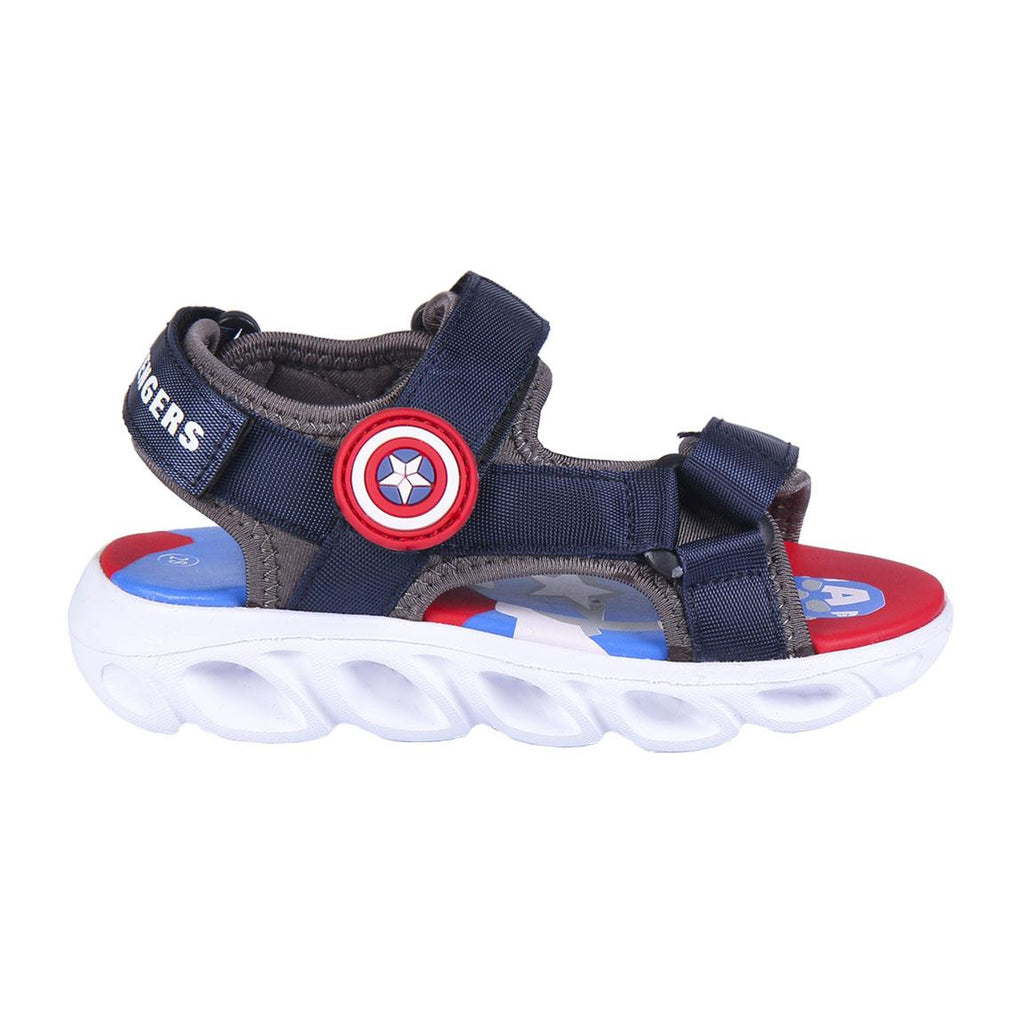Sandalias travesía/deportivas técnica avengers capitan america