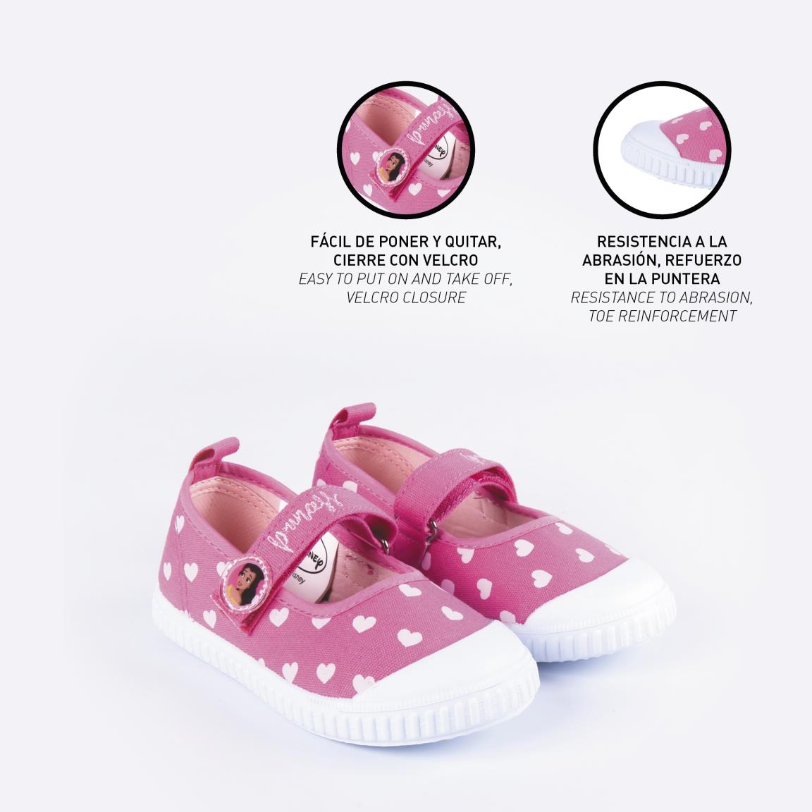Zapatilla loneta suela pvc bailarina princess