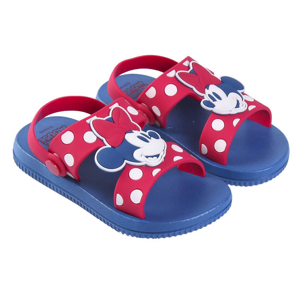 Sandalias casual goma minnie