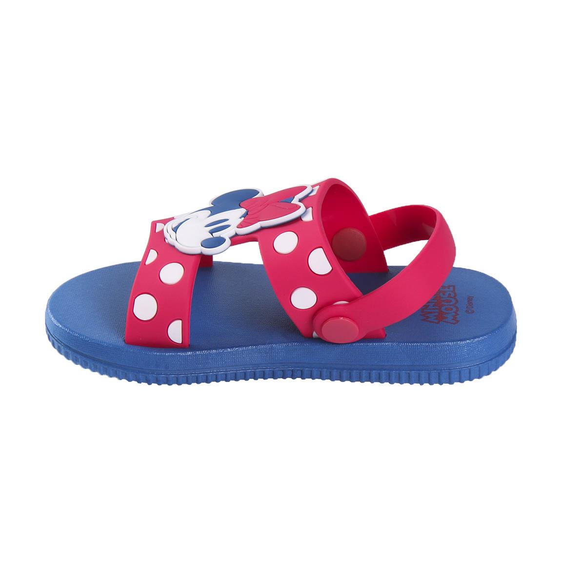Sandalias casual goma minnie
