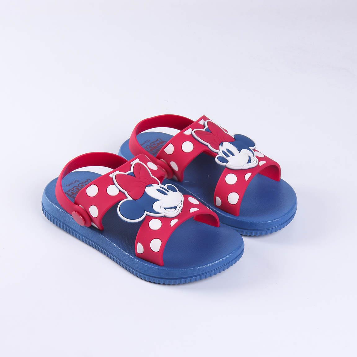 Sandalias casual goma minnie