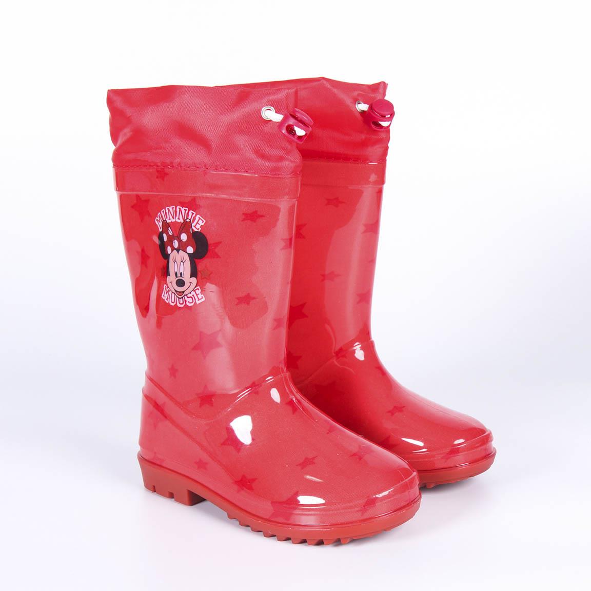 Botas lluvia pvc minnie