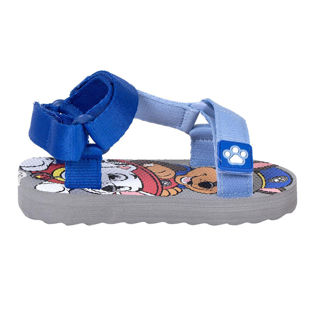 Sandalias casual velcro paw patrol