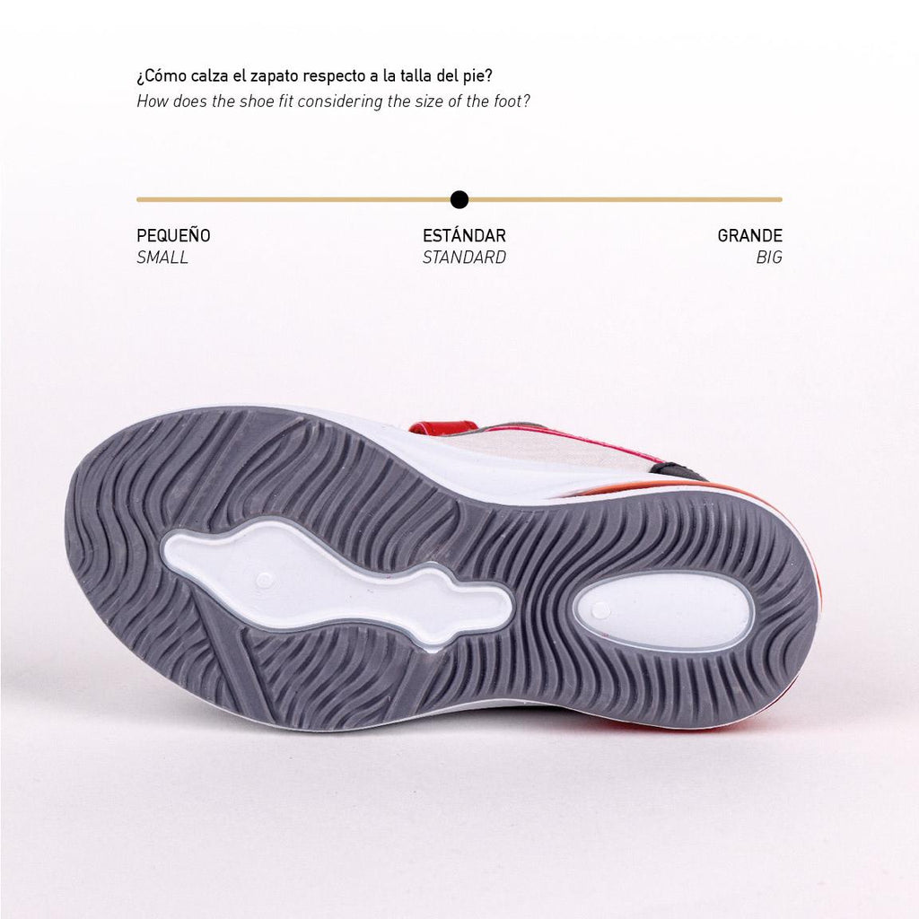 Deportiva suela pvc con luces avengers